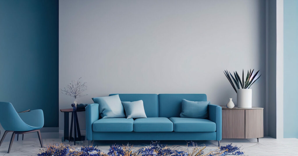 jamaican blue living room paint colour